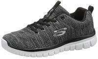 Skechers Sport Womens GRACEFUL TWISTED FORTUNE Sneakers Damen Schuhe Schwarz