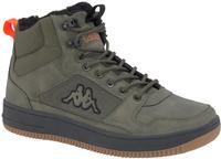 Kappa Herren Sneaker Schuhe High Top gef&uuml;ttert Stylecode 243046FUR 3111 gr&uuml;n