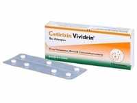 Vividrin CETIRIZIN Vividrin 10 mg Filmtabletten Allergiemittel zum Einnehmen