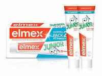 Elmex Junior Zahnpasta 2x 75ml Mundspülung & -wasser 0.15 l