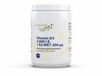 Vita World VITAMIN D3+K2 2.000 I.E./200 μg Tabletten Vitamine