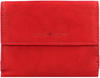 Greenburry Basic Geldbörse RFID Leder 13 cm Portemonnaies Rot Damen
