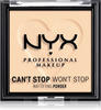 brands NYX Professional Makeup Can't Stop Won't Stop Mattifying Powder Puder 6 g Fair