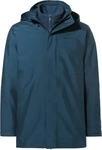 VAUDE 479761795700, VAUDE Men's Idris 3in1 Parka IV - 3-in-1 Kapuzenjacke dark sea