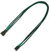 Nanoxia NX4PV3EG, Kabel Nanoxia 4-Pin Verlängerung, 30 cm, Single, grün...