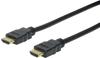 Digitus AK-330107-050-S, DIGITUS HDMI HighSpeed Ethernet HDMI, 5m, 4K 30p, gold, sw