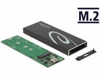 Delock 42003, DELOCK Externes Gehäuse M.2 SATA SSD mit USB Type-C Buchse (42003)