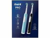 Oral-B 915016, Oral-B Pro Series 1 Duopack Elektrische Zahnbürste, Blue/Black