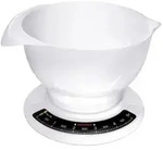 SOEHNLE K&uuml;chenwaage Culina pro analog 5kg Tragkraft wei&szlig; mit R&uuml;hrsch&uuml;ssel