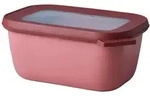 Mepal multisch&uuml;ssel cirqula rechteckig 750 ml - vivid mauve