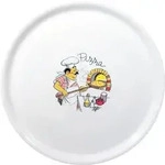 HENDI Pizzateller Traditional, Wei&szlig;, ⌀330mm