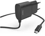 Hama Ladeger&auml;t USB-C 12W 1m sw (schwarz)