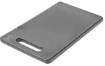 HENDI Schneidbrett mit Griff, Schwarz, 250x150mm