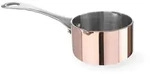 HENDI Miniatur-Kasserolle mit Ausgie&szlig;er, 0,26L, ⌀85x(H)50mm
