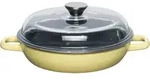 Riess Schmorpfanne mit Glasdeckel 24cm LEMON