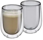 cilio tisch-accessoires Milchkaffee-Glas VERONA, grau