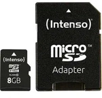 Intenso Class 10 - Flash-Speicherkarte (microSDHC/SD-Adapter inbegriffen) - 8 GB...