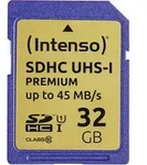 Intenso Premium - Flash-Speicherkarte - 32 GB - UHS Class 1 / Class10 - SDHC UHS...