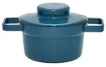 Riess Topf mit Deckel ⌀16cm 0,75L Aromapot Blue Emaille
