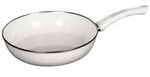 Riess Ceramic Glas Pfanne ⌀28cm Weiss Emaille