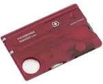 Victorinox Swiss Card Lite rot transparent
