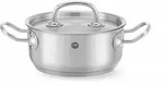 HENDI Bratentopf - mit Deckel, Kitchen Line, 1,5L, ⌀160x(H)75mm