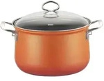 Riess Fleischtopf mit Glasdeckel 16 cm 1,5 Liter Corall