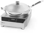 HENDI Induktionswok Modell 3500, Profi Line, Induktionskocher, 230V/3500W, 340x4...
