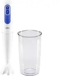 BRAUN Stabmixer MQ 3000 Edelstahl-Mixfu&szlig; 700 W wei&szlig;/blau