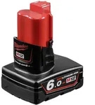 Milwaukee M12 B6 - Batterie - Li-Ion - 6 Ah - f&uuml;r Milwaukee M12 BDD-202C; Fuel M...