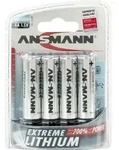 ANSMANN Mignon Extreme Lithium - Batterie 4 x AA-Typ - Li