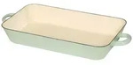 Riess Bratpfanne 37x22cm Pastell Nilgr&uuml;n Emaille