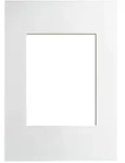 Walther Passepartout 30x40 Bildfor. 20x30 schneewei&szlig; PA041W