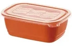 ROTHO Mikrowellendose, Inhalt: 1,00 Liter, L&auml;nge: 195 mm, Breite: 135 mm