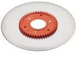 ritter Ersatzmesser 519.106 glatt Schinken-/Aufschnittmesser mit orangem Zahnrad...