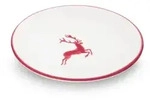 Gmundner Keramik Bordeauxroter. Hirsch, Unterteller Cup (&Oslash; 15cm)