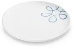 Gmundner Keramik Pur Geflammt Blau, Speiseteller Cup (&Oslash; 25cm)