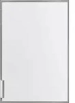 Siemens T&uuml;rfront mit Alu-Dekorrahmen KF20ZAX0