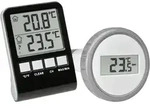 TFA Funk-Poolthermometer Palma Poolthermometer Schwarz (30.3067.10)