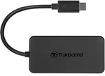 Transcend HUB2C - Hub - 4 x USB 3.1 Gen 1 - Desktop
