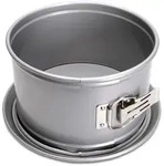 St&auml;dter Springform &oslash; 18 cm / H 10,5 cm Silber mit Flachbod