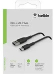 Belkin BOOST CHARGE - USB-Kabel - USB-C (M) bis USB (M) - 3 m - Schwarz