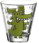 Trinkglas, Inhalt: 0,22 Liter, Krokodil