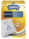 Swirl K&Auml;4-6 Staubbeutel, 3er Pack passend f&uuml;r K&auml;rcher WD4, 6 und Einhell 20L,