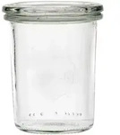 Einkochwelt Einkochglas 12-tlg., klar, mit Deckel, Inhalt: 0,16 Liter