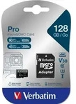 Verbatim microSDXC Pro 128GB Class 10 UHS-I incl Adapter