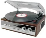 Soundmaster PL186H Plattenspieler mit eingebauten Lautsprechern & UKW Stereo-Rad...