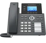 Grandstream GRP2604, IP-Telefon, Schwarz, Kabelgebundenes Mobilteil, 3 Zeilen, 2...
