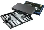 Philos Philos Backgammon Kunstleder 47 x 29 cm 1721