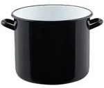 Riess Riesen Topf mit B&ouml;rdel &Oslash;28cm 13L Riesen und Zwerge Emaille